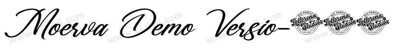 Moerva Demo Versio字体转换 Moerva Demo Versio字体转换